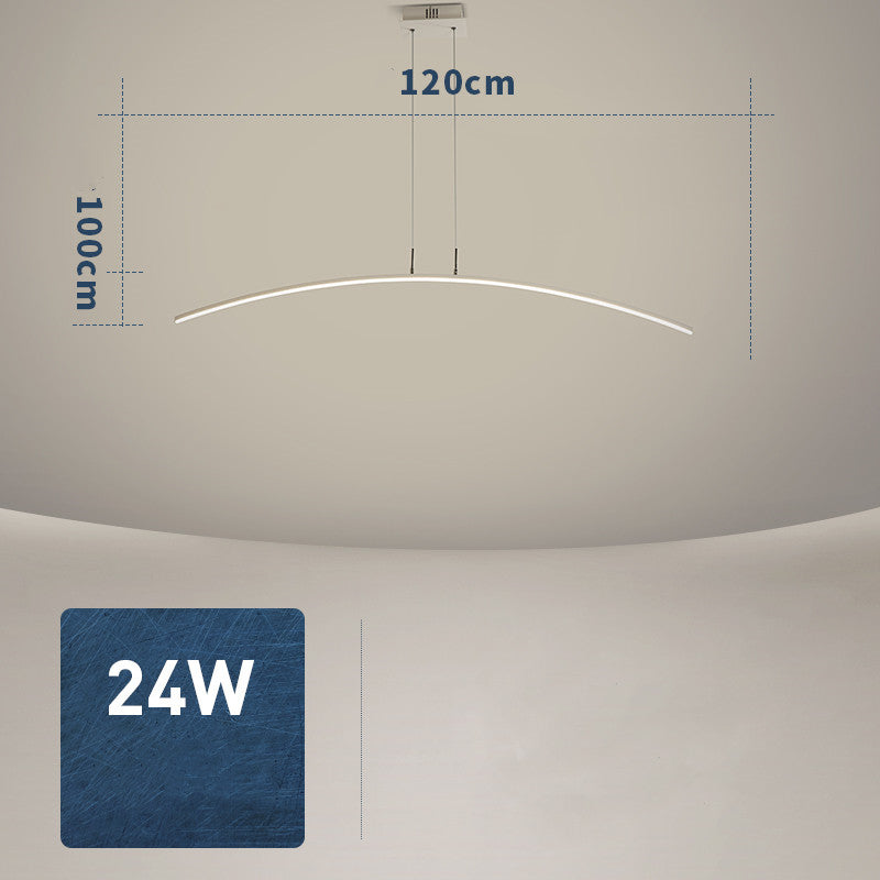 Modern LED Dining Room Chandelier for Long Table - Minimalist Ceiling Light