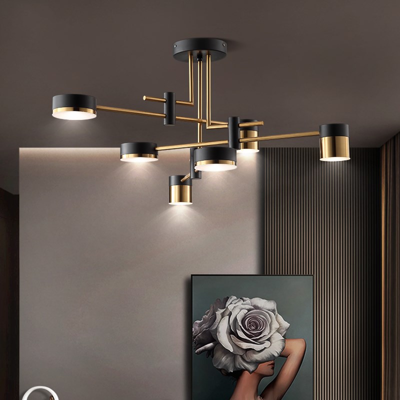 Nordic Luxury Chandelier - Modern Living Room Ceiling Light Fixture