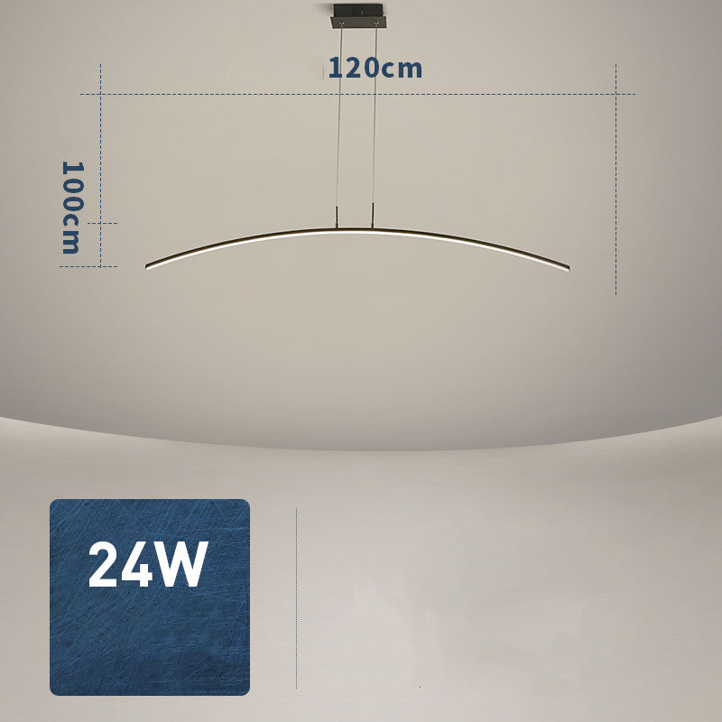 Modern LED Dining Room Chandelier for Long Table - Minimalist Ceiling Light