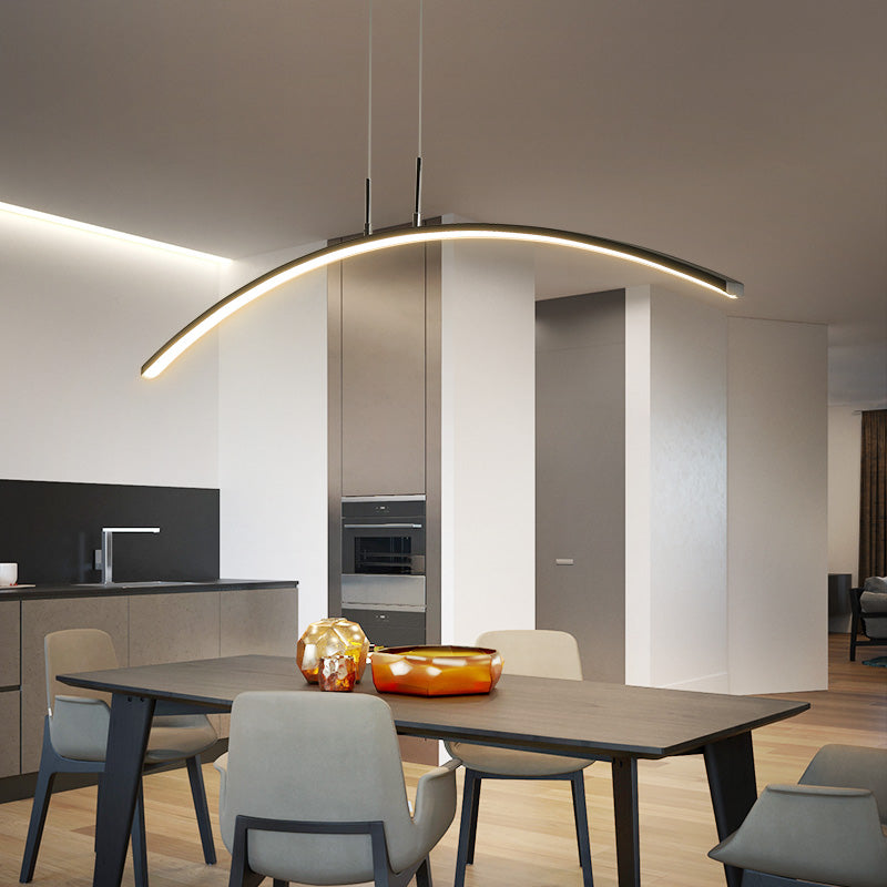 Modern LED Dining Room Chandelier for Long Table - Minimalist Ceiling Light