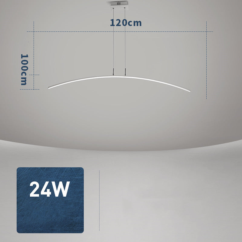 Modern LED Dining Room Chandelier for Long Table - Minimalist Ceiling Light