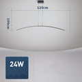 Modern LED Dining Room Chandelier for Long Table - Minimalist Ceiling Light