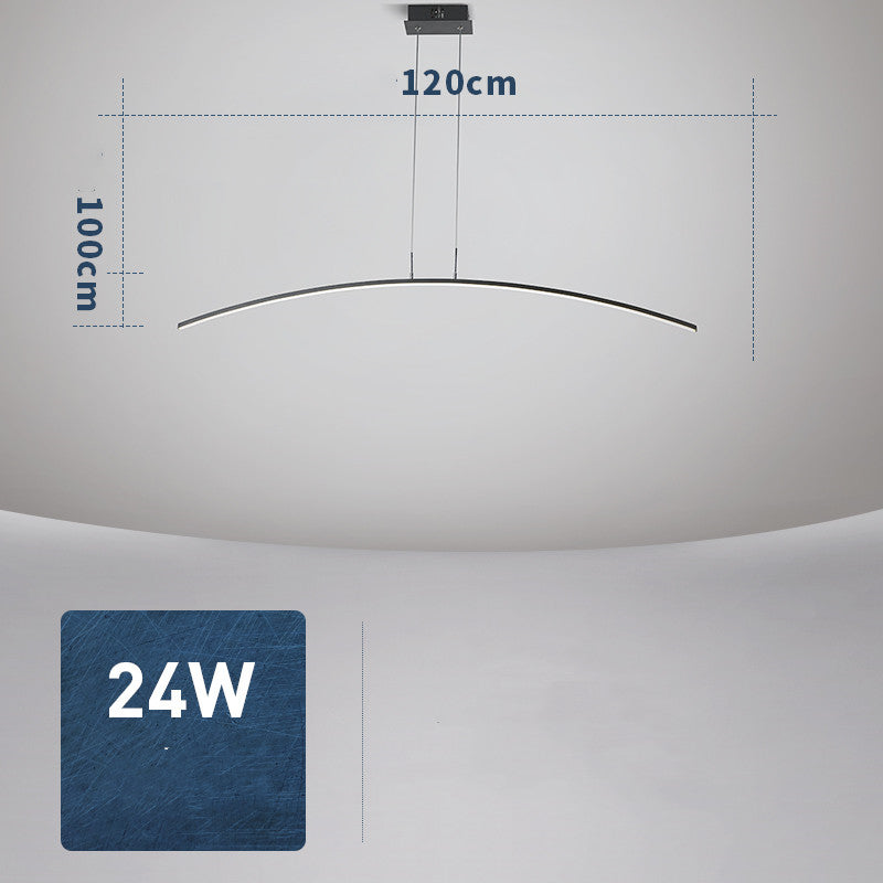 Modern LED Dining Room Chandelier for Long Table - Minimalist Ceiling Light