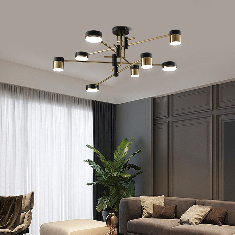 Nordic Luxury Chandelier - Modern Living Room Ceiling Light Fixture