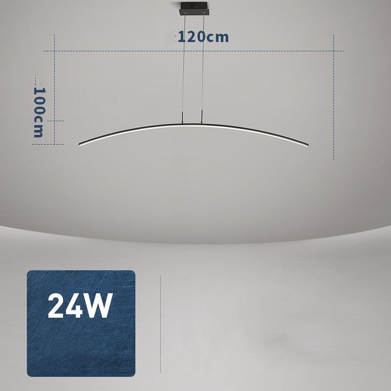 Modern LED Dining Room Chandelier for Long Table - Minimalist Ceiling Light